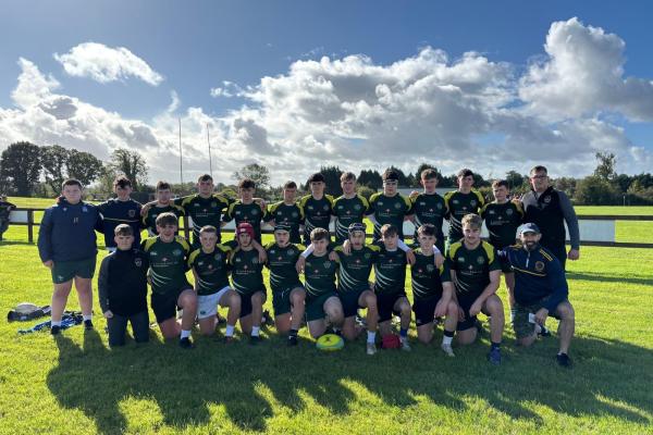 Portumna Community School Senior Rugby Team.