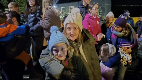 Portumna Christmas Lights Shine Bright to Begin the Festive Season