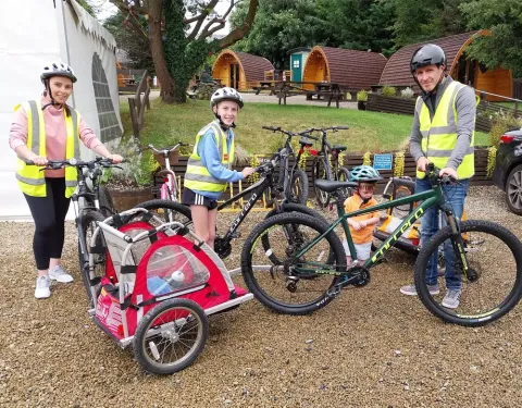 Explore Portumna on two wheels with Dick's Bike Hire, the perfect way to enjoy the town and lakeside at your own pace.